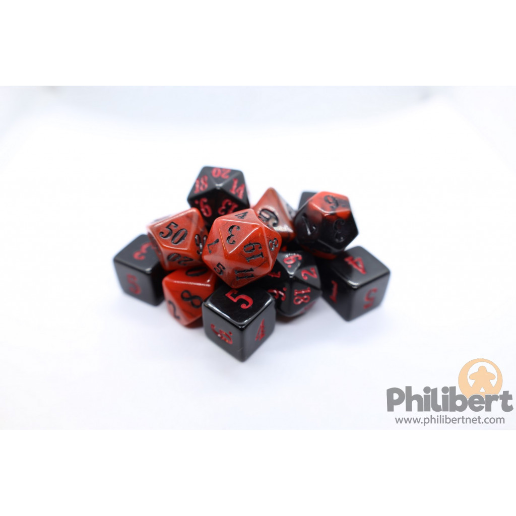 Set de Dés JDR de Classe (Pathfinder and 5E) : Roublard
