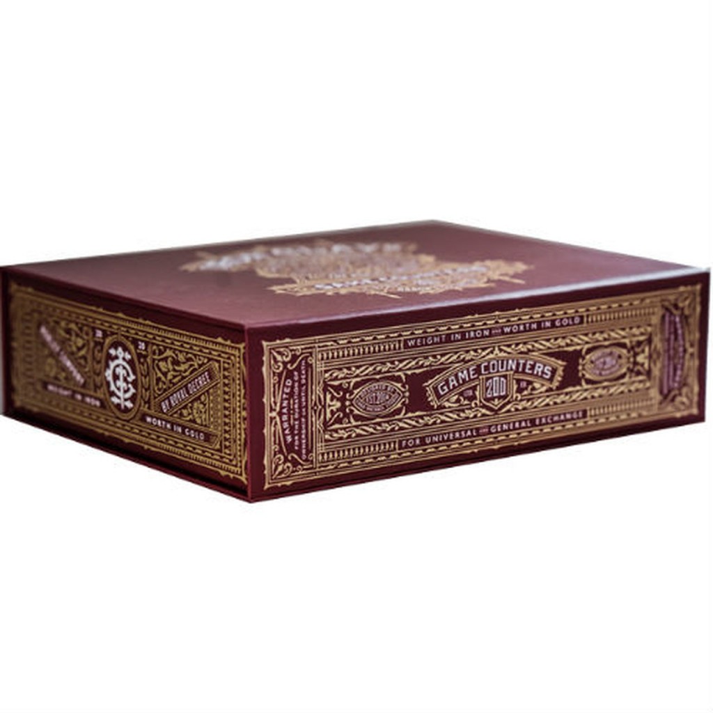 Iron Clays 200 Printed Box with Chips