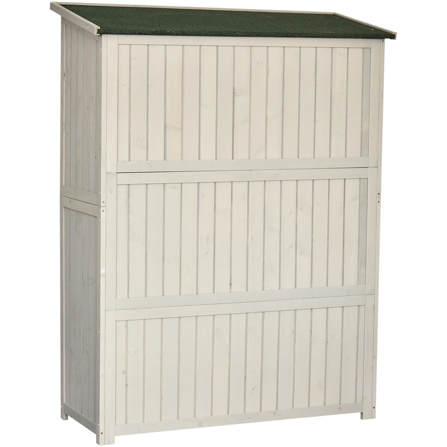 Outsunny Geräteschrank grau