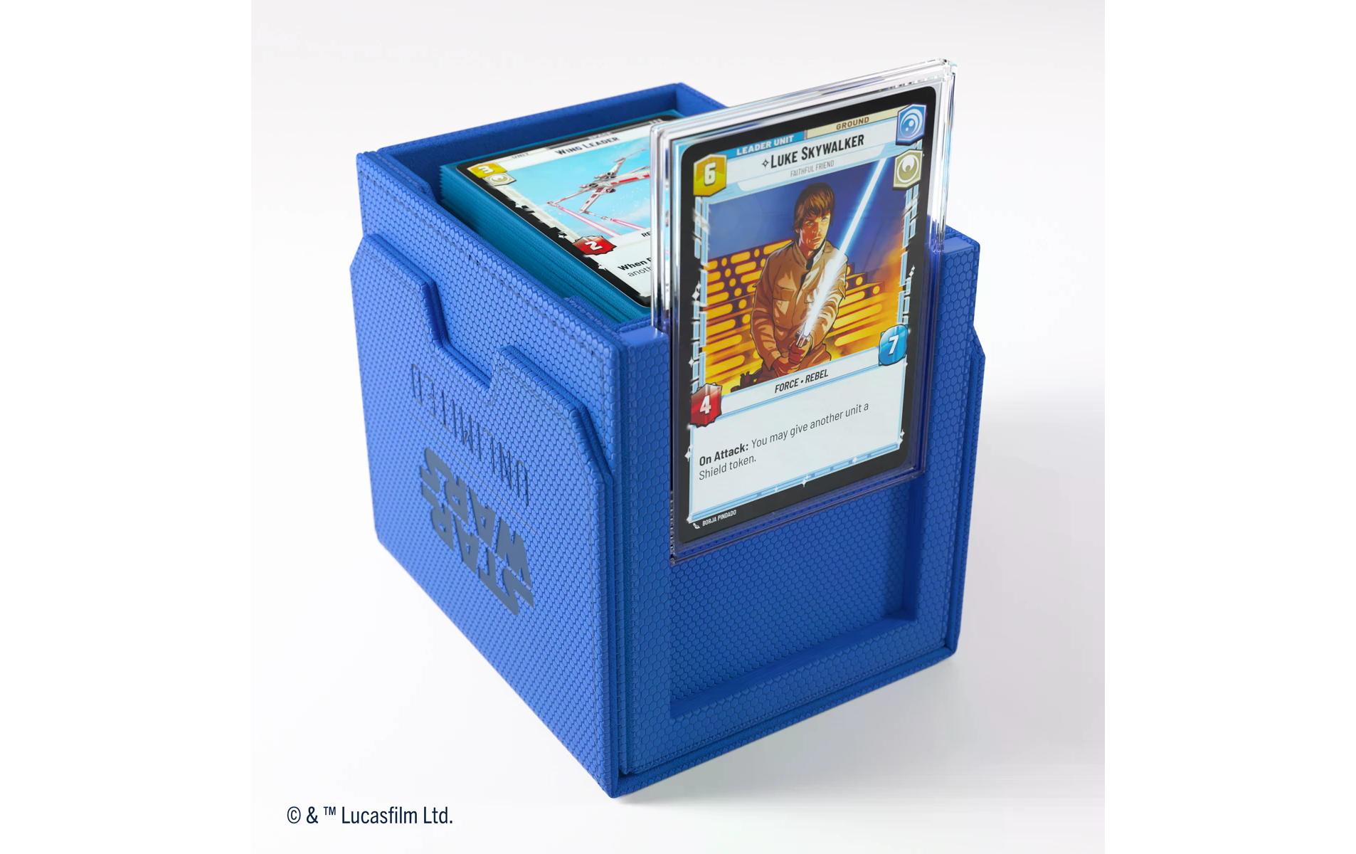 Kartenbox Star Wars: Unlimited Deck Pod blauPremium-Deckbox