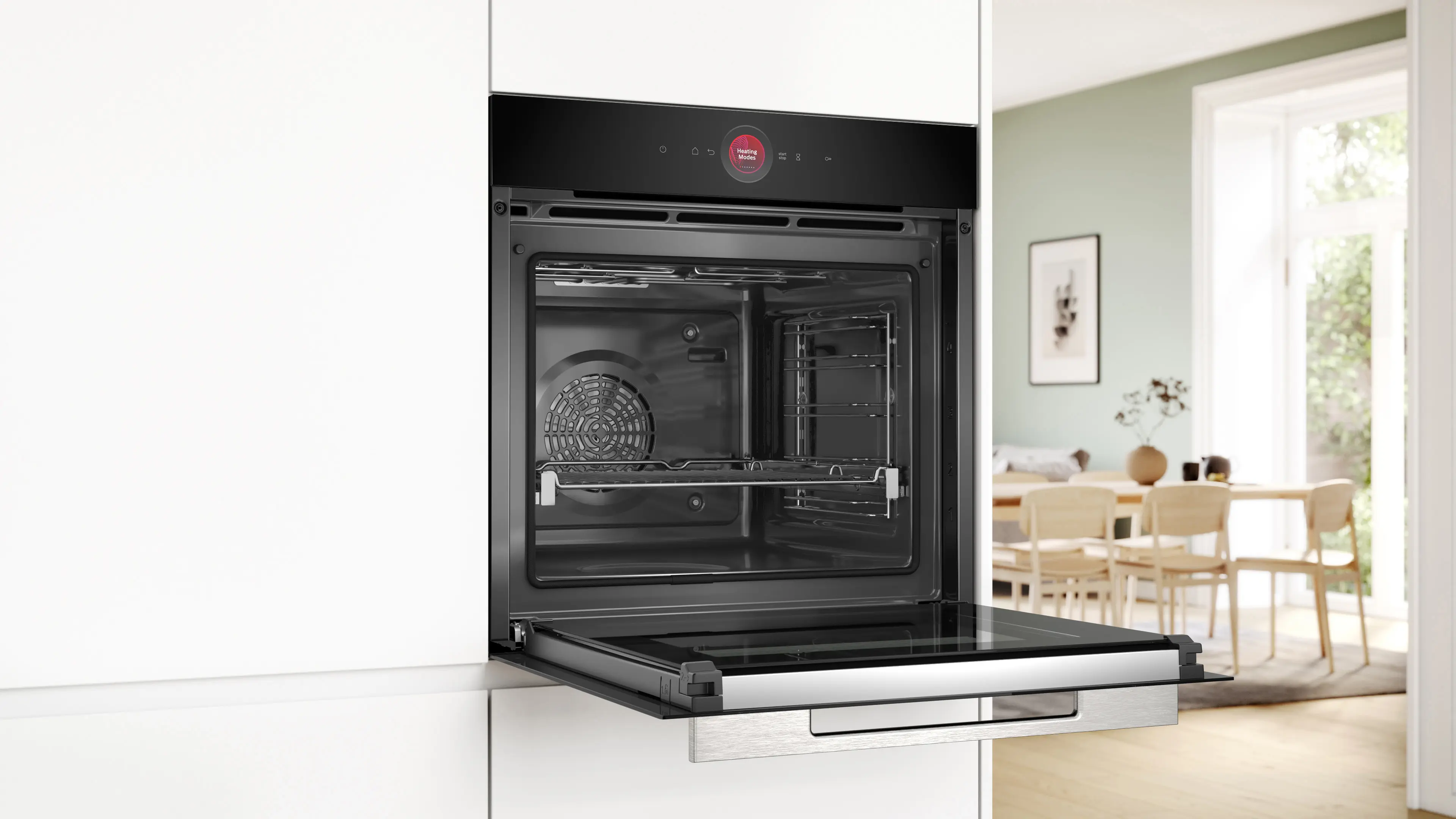 Serie 8 Bakoven 60 x 60 cm Zwart