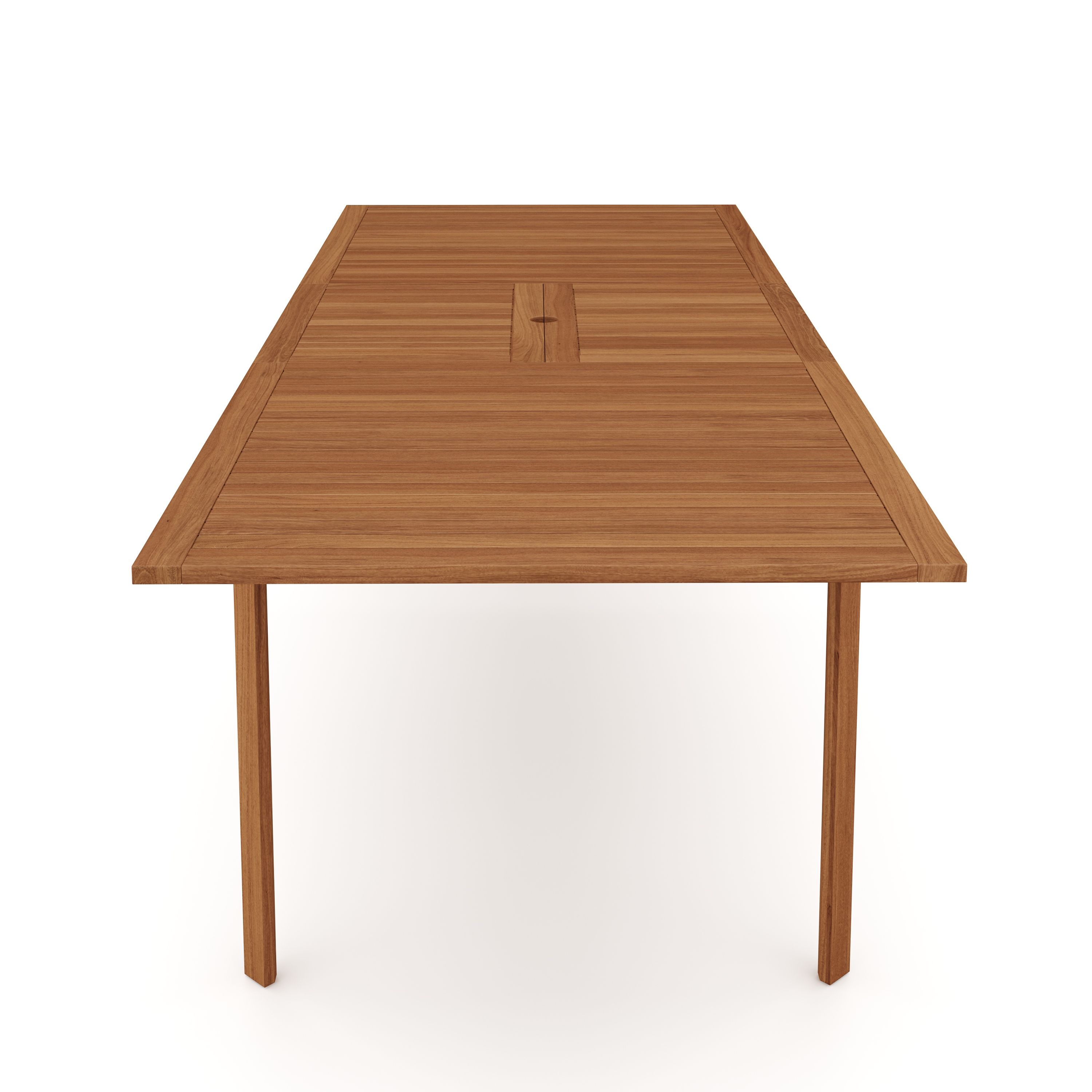 Gartentisch Holz ausziehbar AMADORA 180/240 x 95 cm
