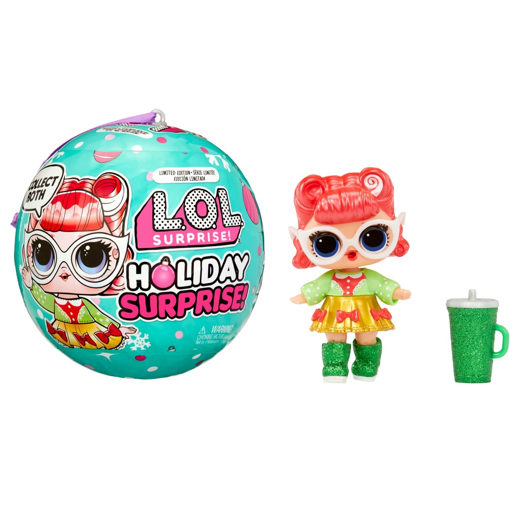 LOL Surprise! Holiday Surprise! Baking Beauty Puppe mit 7 Überraschungen