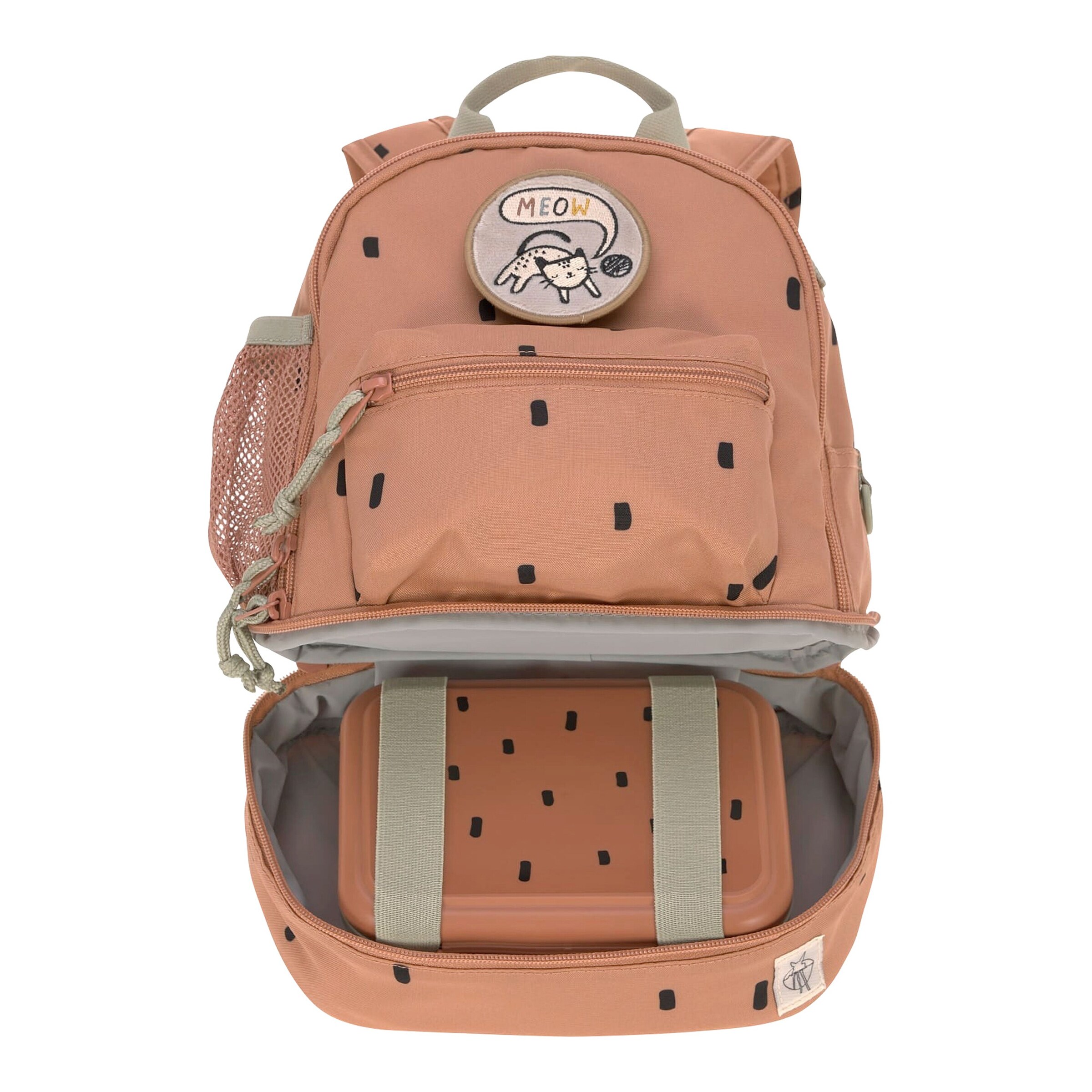 Lässig Kindergartenrucksack Mini Backpack Happy Prints caramel