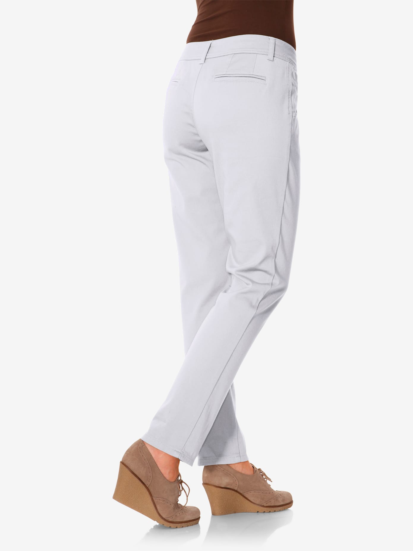 Pantalon chino coupe carotte