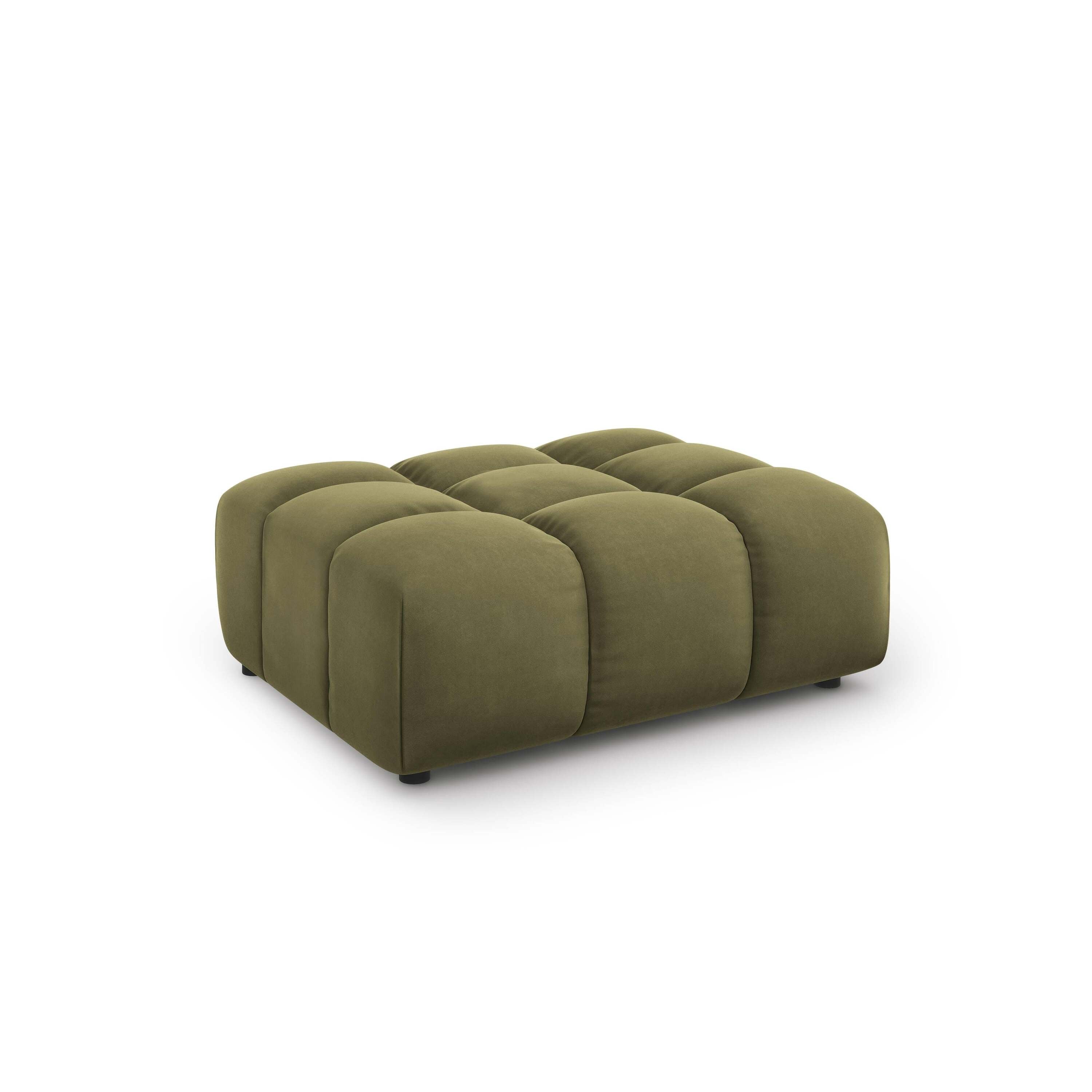Cosmopolitan Design Hocker Sky velvet
