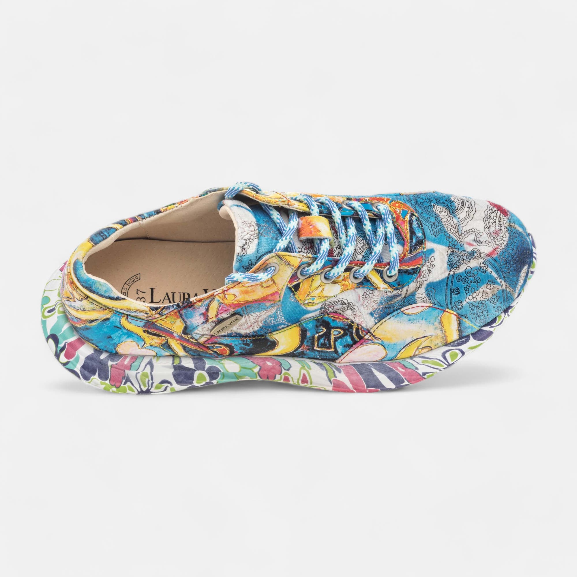 Baskets basses Femme bleu