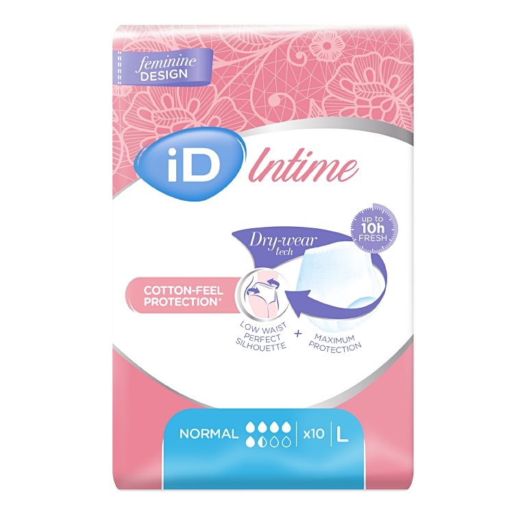 ID PANTS Pants Intime<br>10 Stück, L, Normal