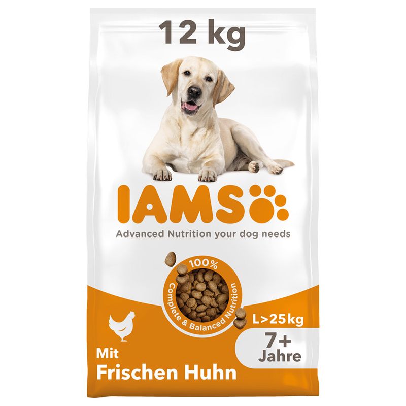 IAMS Advanced Nutrition Senior Large poulet