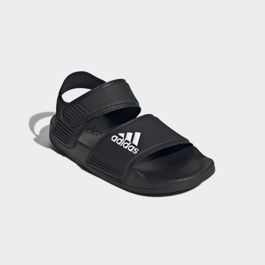 adidas Sandale adilette - Noir/Blanc Enfant