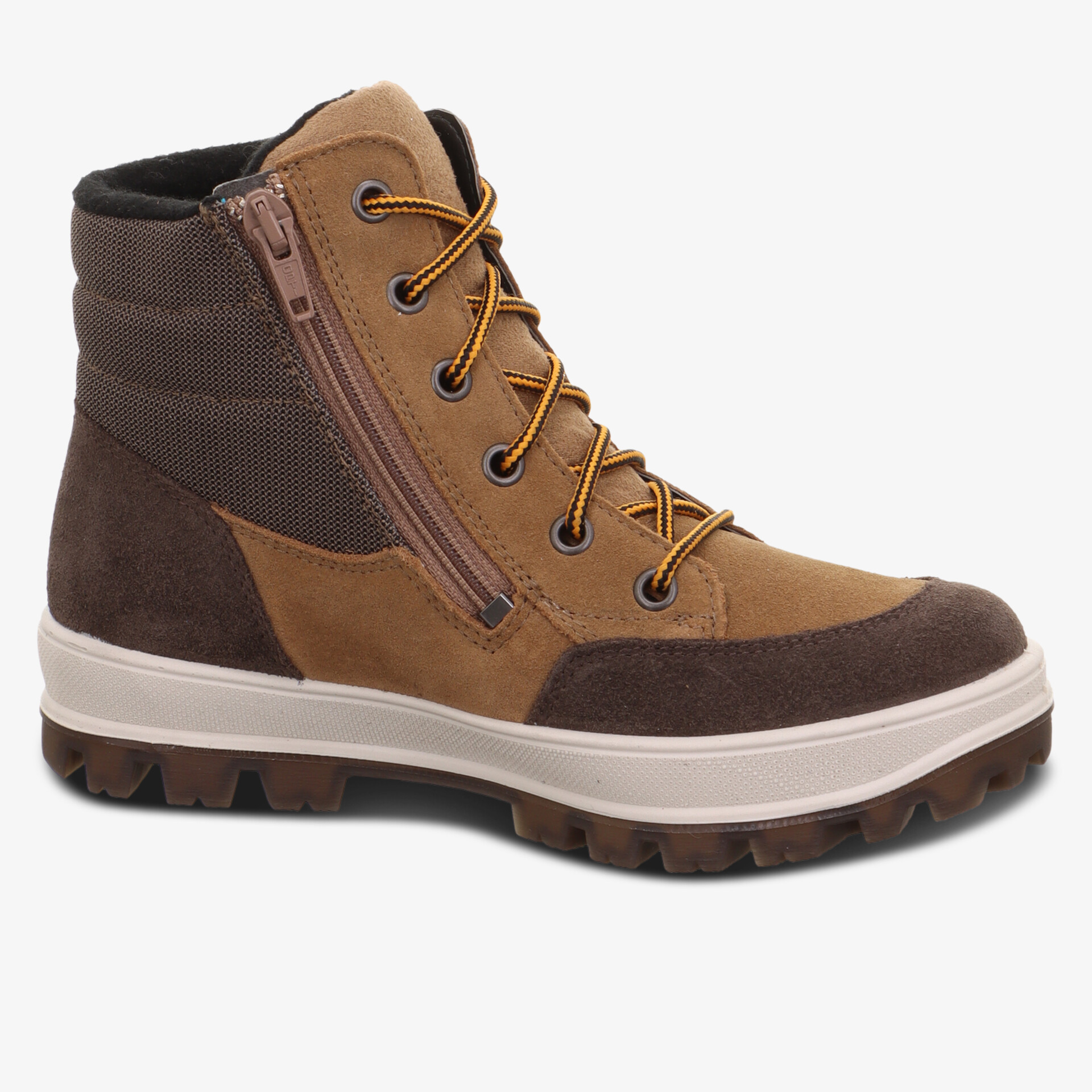 superfit Kinder Schnürstiefel braun