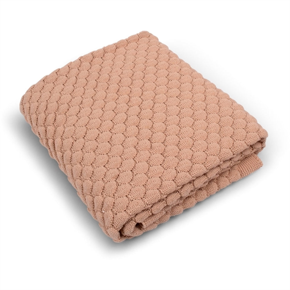 Strikket Babytæppe Ivory Cream - FILIBABBA