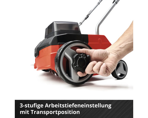 Einhell Power X-Change GC-SC 36/31 Li accu verticuteermachine (zonder accu en lader)