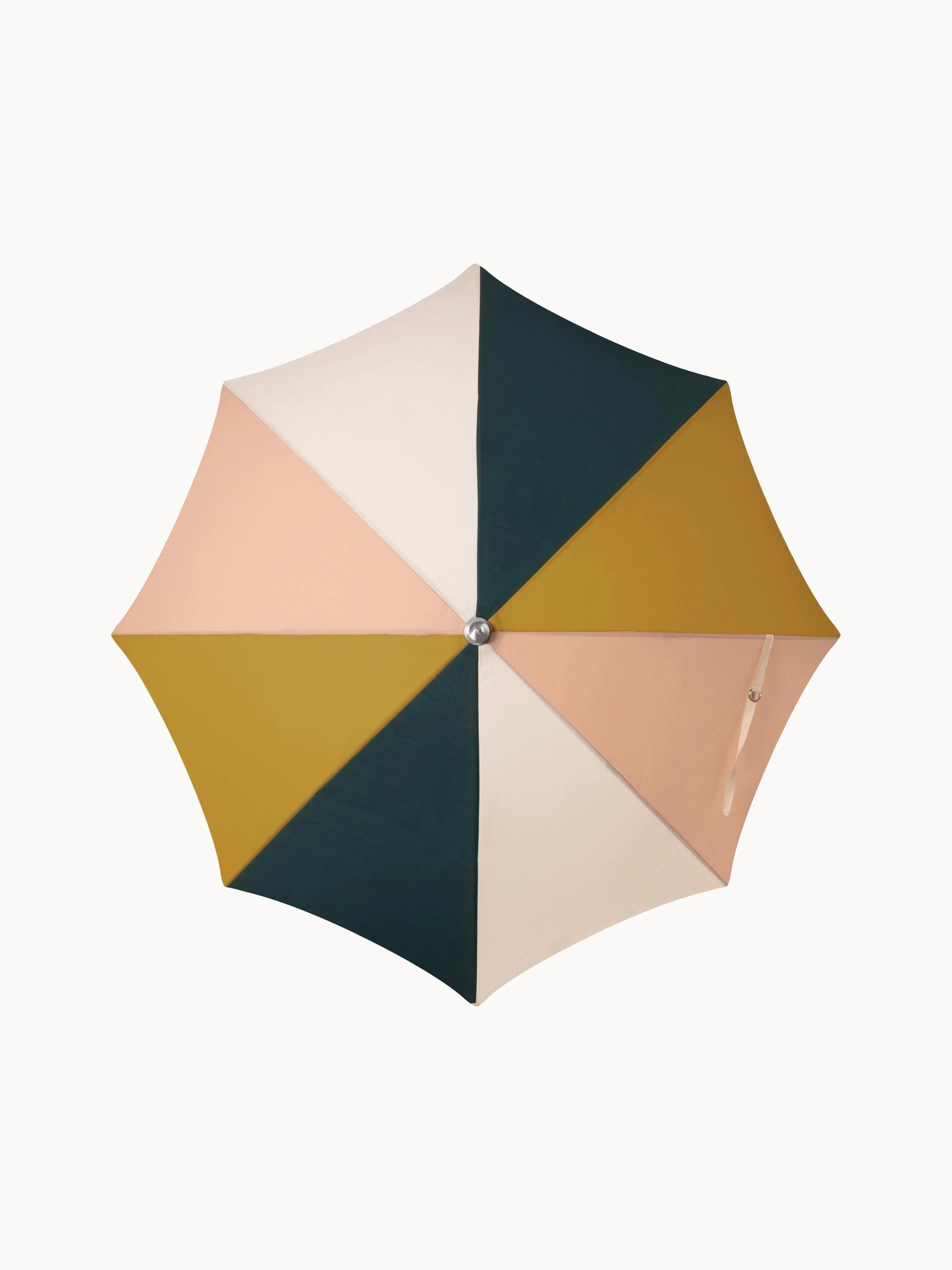 Buigbare parasol Retro met franjes, Ø 180 cm