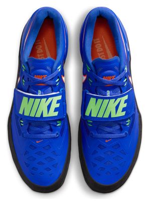 Chaussures Athlétisme Nike Zoom Rotational 6 Bleu Orange Unisexe