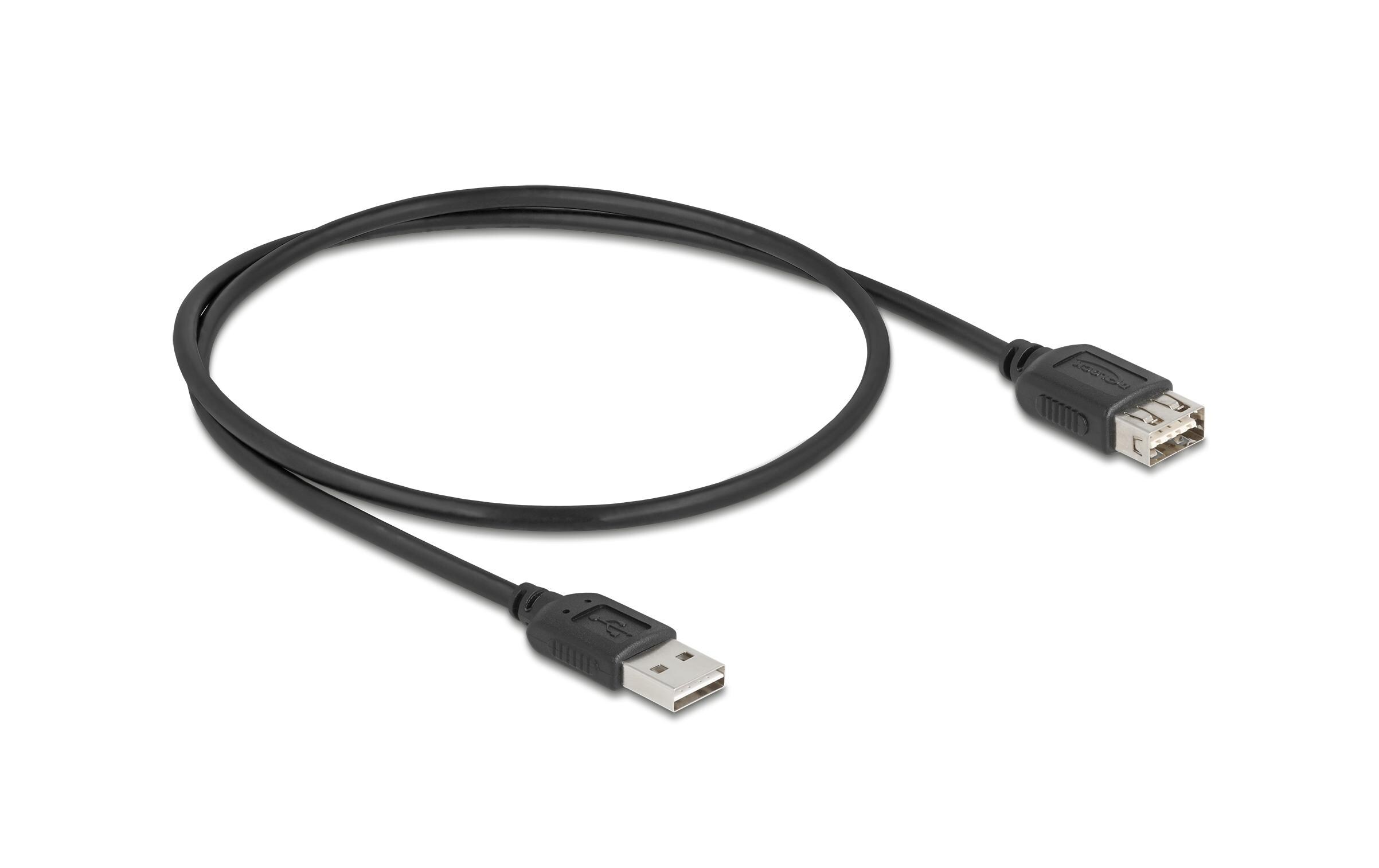 USB 2.0-Verlängerungskabel USB A - USB A 0.5 mKompakte Lösung für USB Erweiterung
