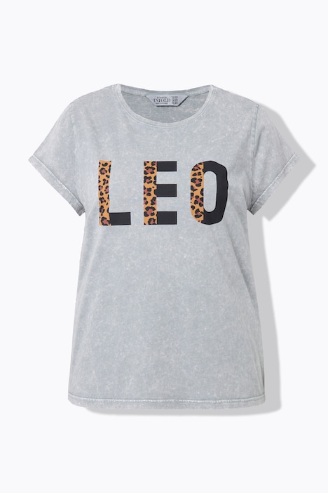T-Shirt, Classic Shape, Leo Statement