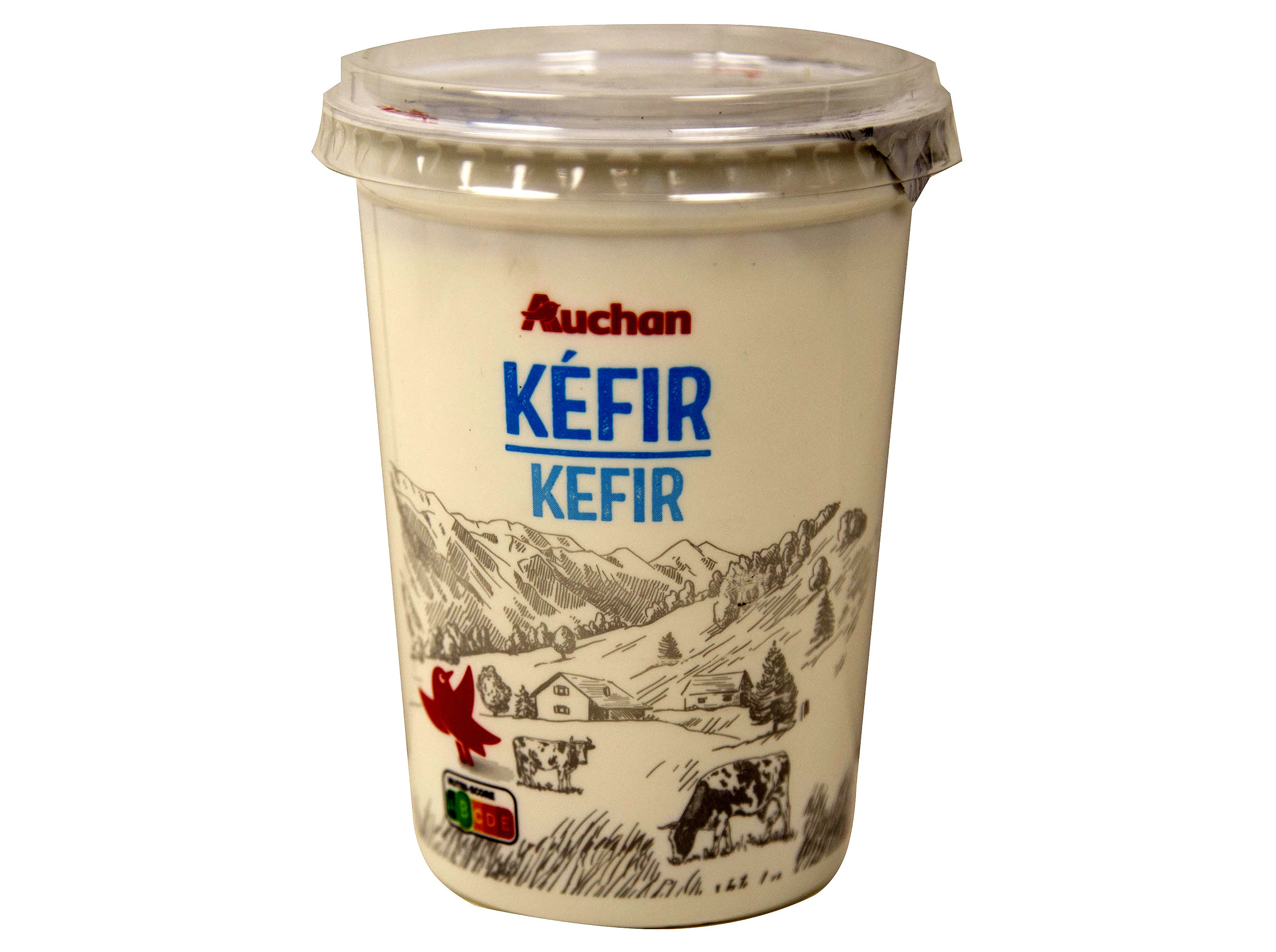 KEFIR AUCHAN NATURAL 500G
