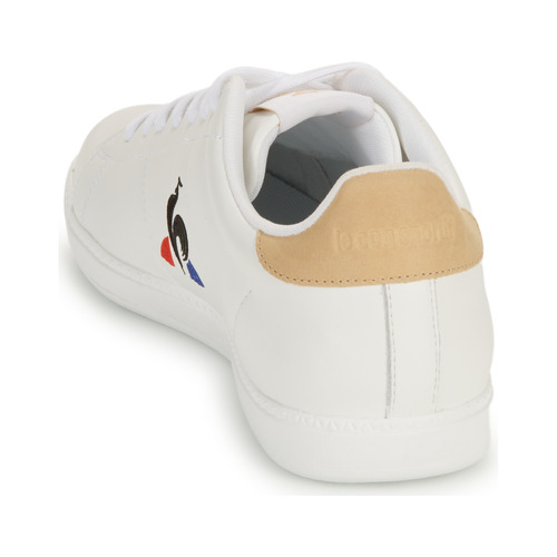 Le Coq Sportif - COURTSET_2 - Blanc / Marron