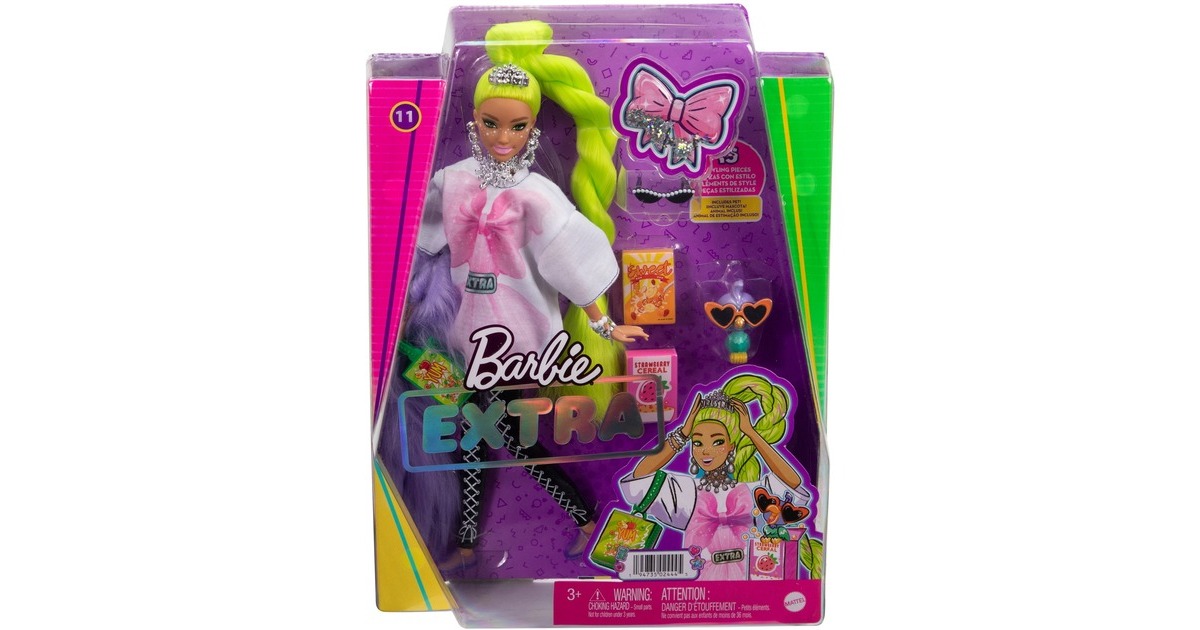 BarbieExtra #11 - Neon Green Hair Pop