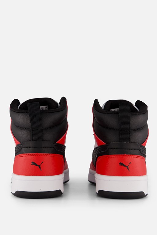 Puma Rebound v6 Mid Sneakers rood Synthetisch