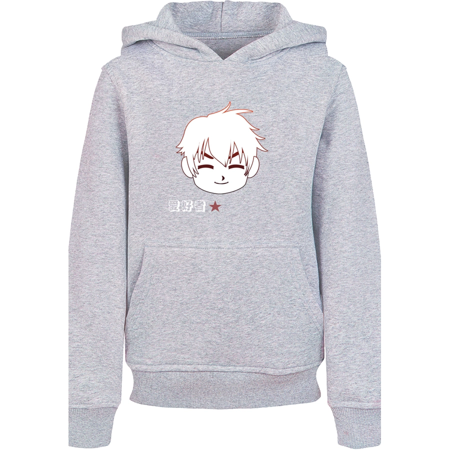 F4NT4STIC Hoodie Manga Boy Japan heather grey