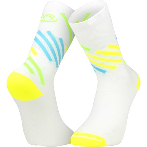 Chaussette running BV SPORT LIGHT RUN HAUTE MIAMI YELLOW/GREEN