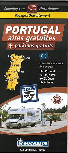 MICHELIN - AIRES CAMPING CAR AU PORTUGAL 1 1 000 000