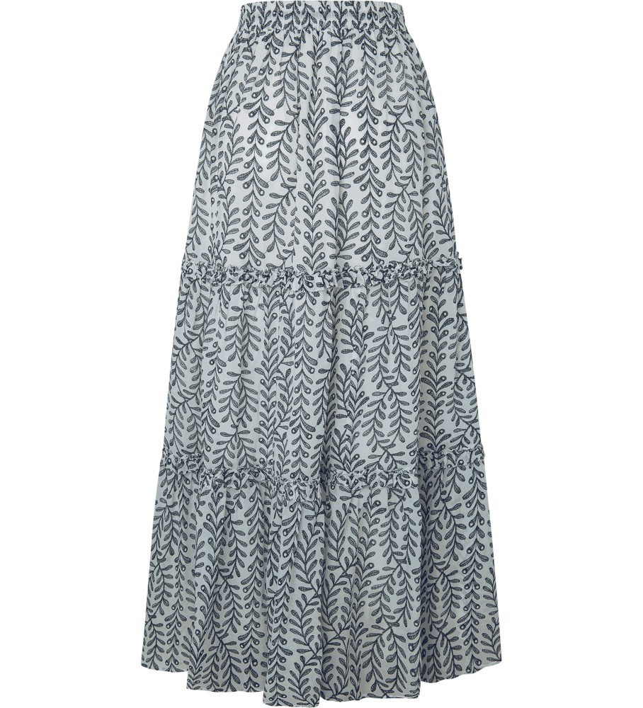 Saia Pepe Jeans Prinella branca e preta