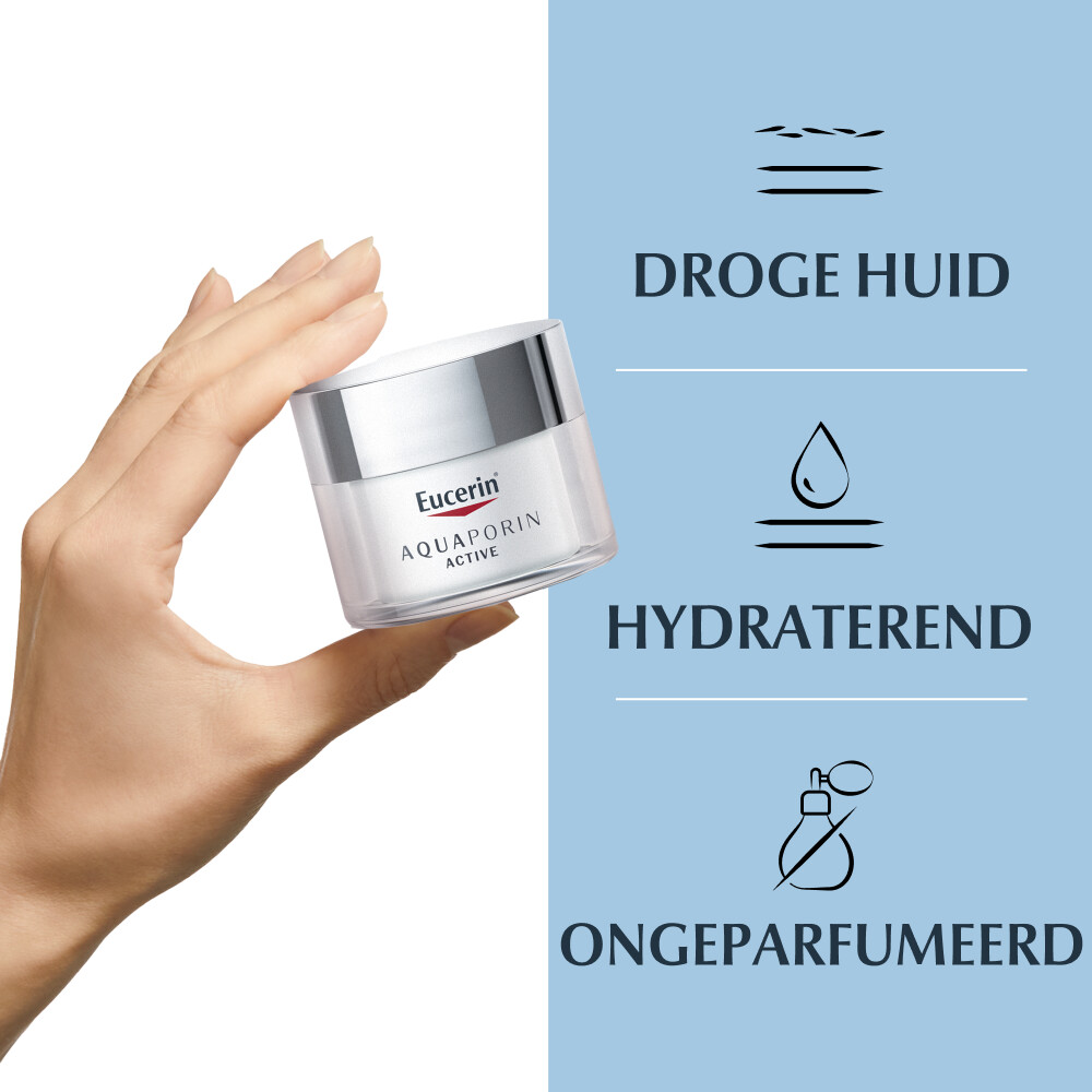 Eucerin AQUAporin Active Hydraterende Crème Rijke Textuur50 ml