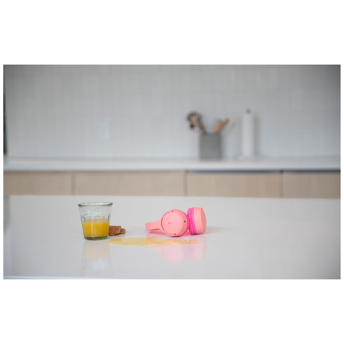 Belkin SOUNDFORM Mini trådløse on-ear hodetelefoner (rosa)
