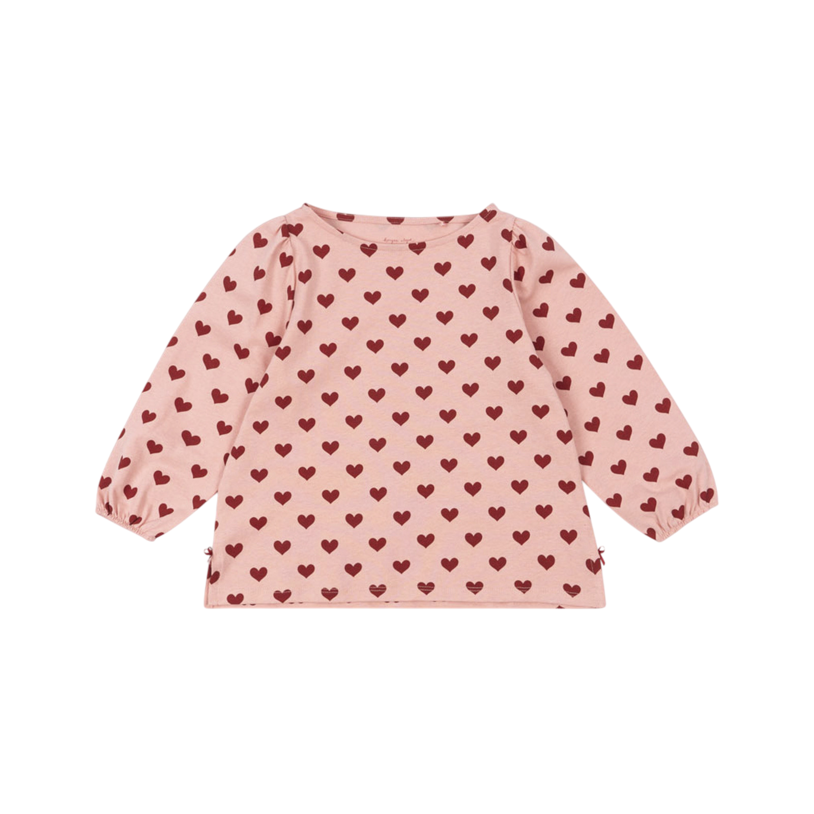 Langarmshirt Drey Slit Amour Rouge