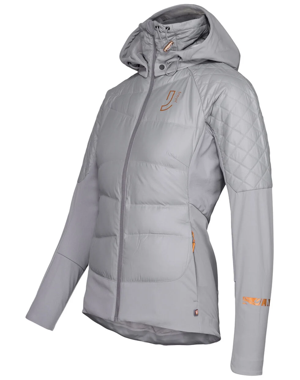 Advance Primaloft Down Jacket Dame Light Grey
