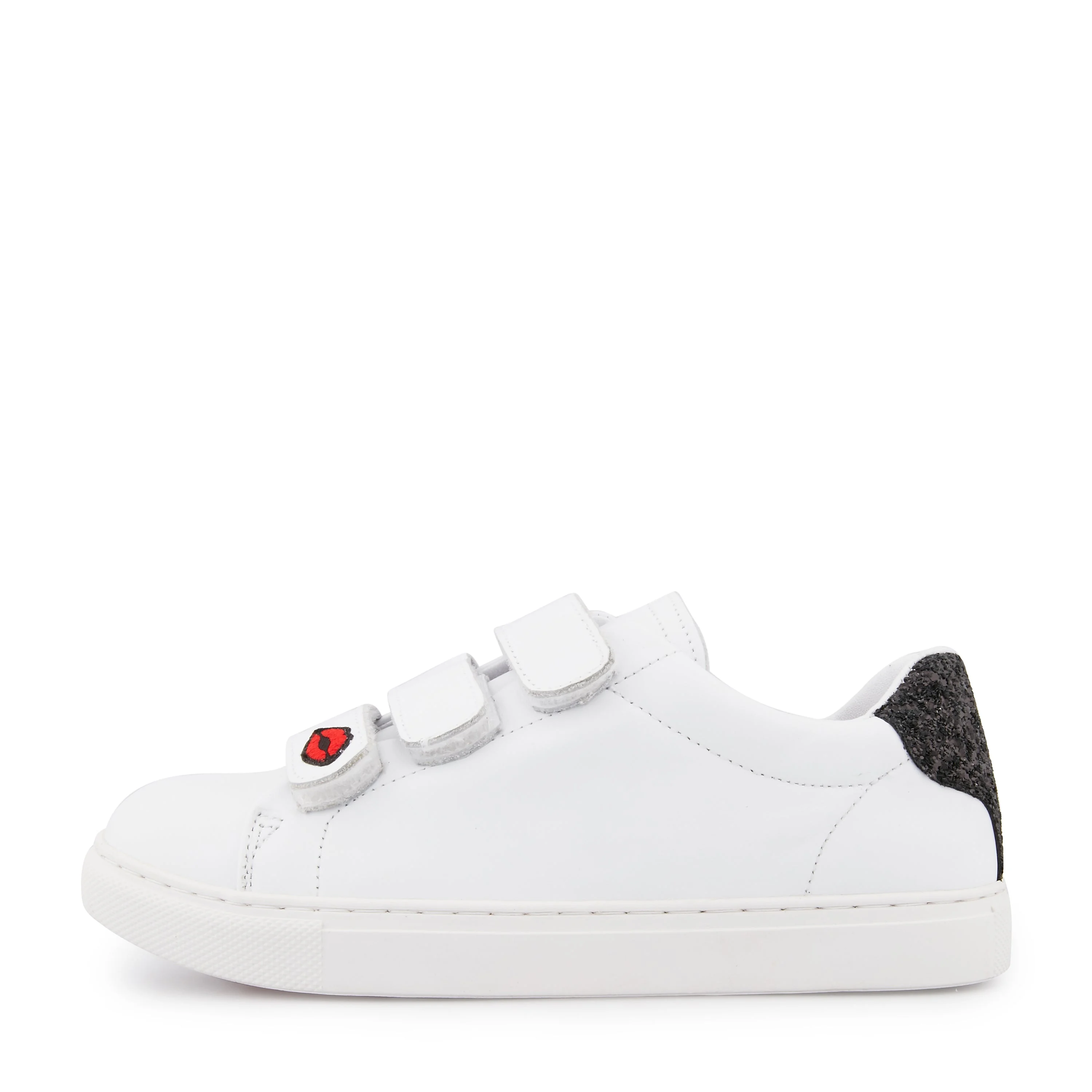 EDITH EMBRASSE MOI - Sneakers en cuir | Blanc