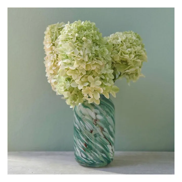Hay Vase en verre Splash | Vert