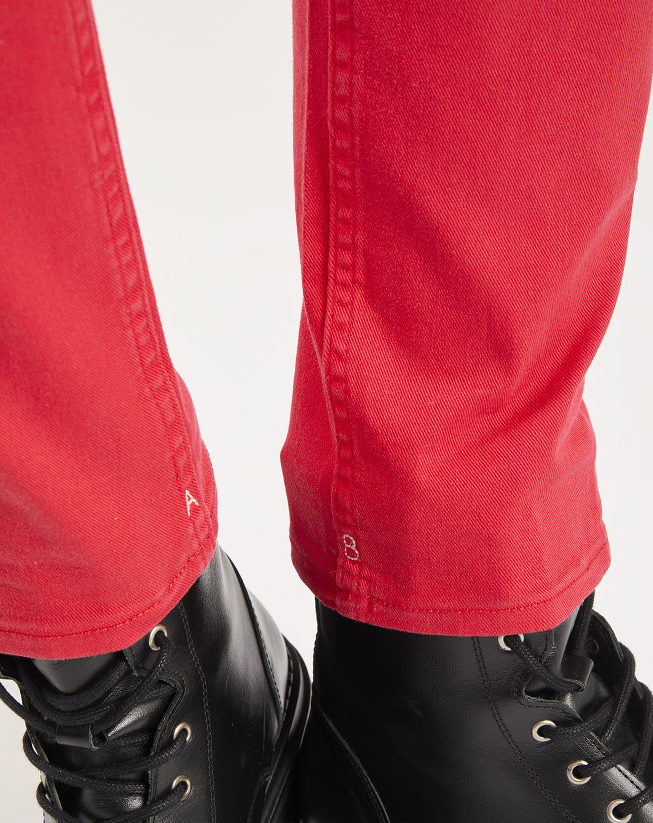 Scotch & Soda Jean ajusté rouge