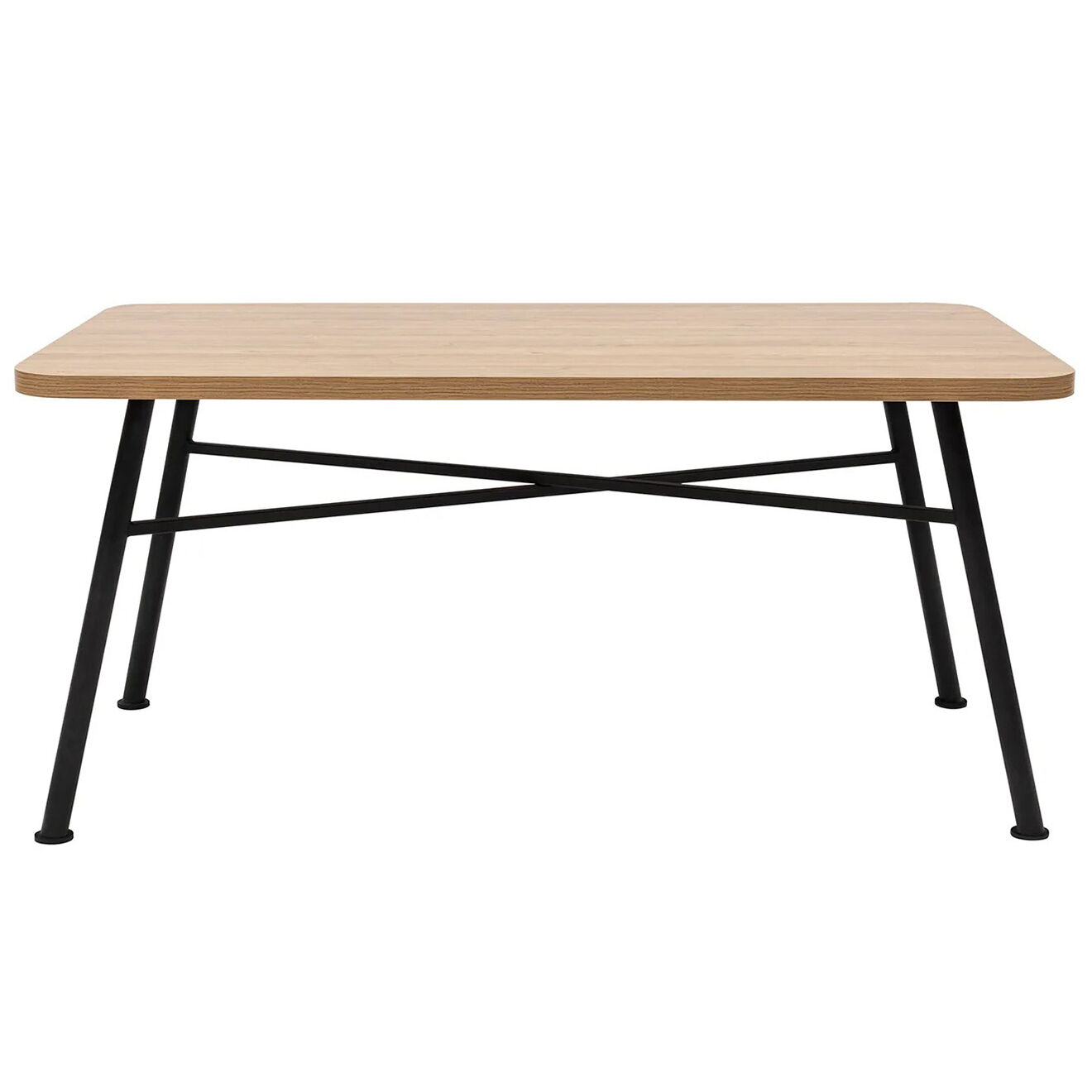 Homitis Table à manger Nala naturelle - 160x90x75 cm