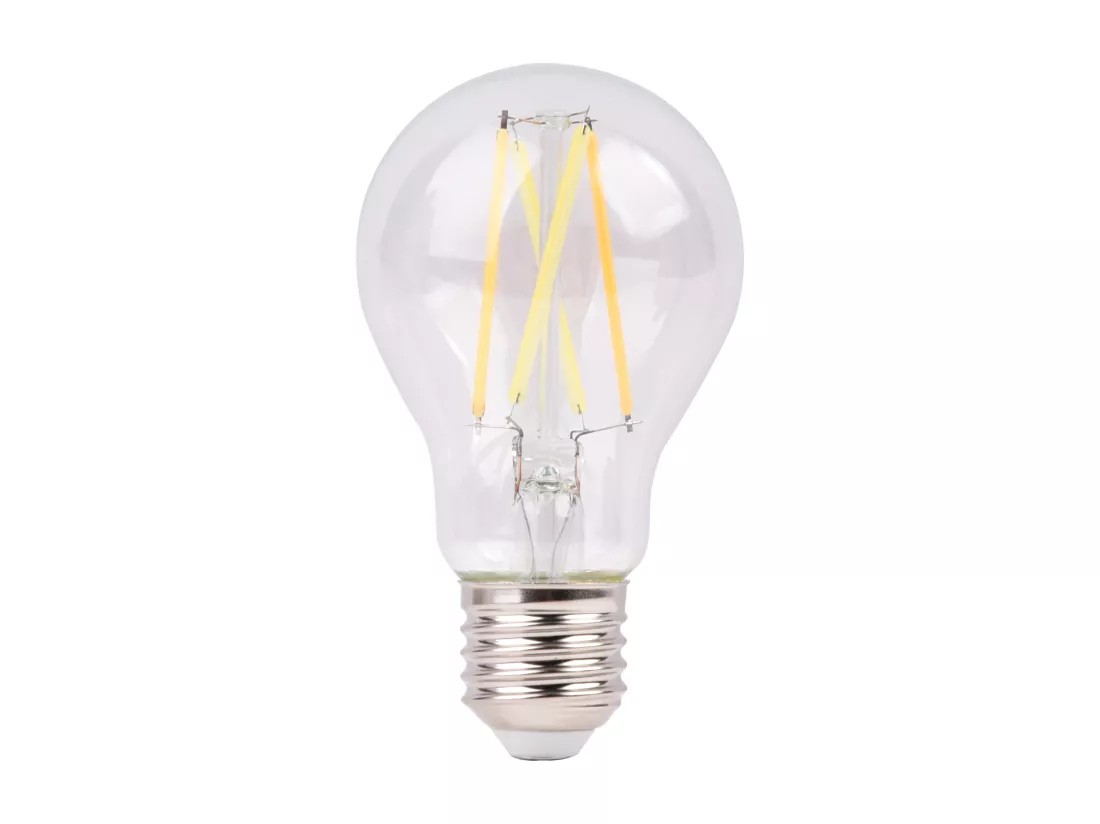 Ampoule LED connectée E27 (FilaE) 2700/6500K 806lm 6,5W WiFi - Voltman