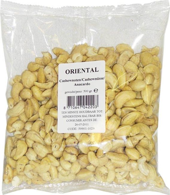 Oriental Cashewnoten 500g