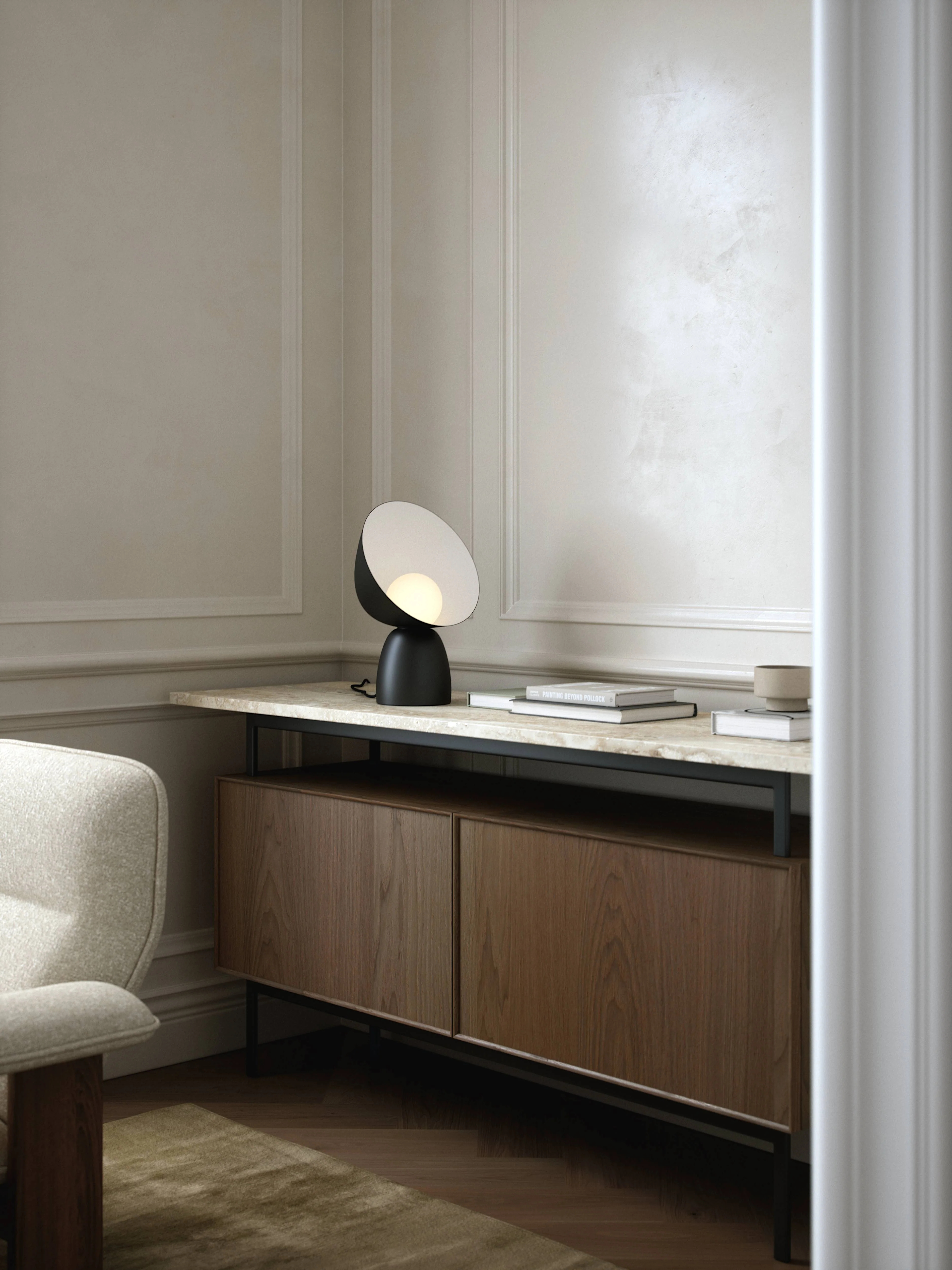 Design For The People  Hello bordlampe - sort