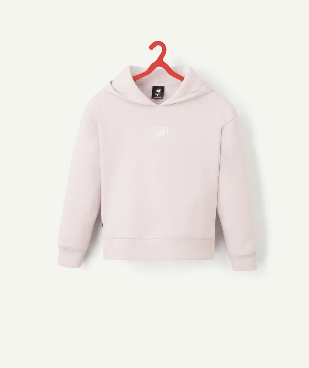 NEW BALANCESWEAT À CAPUCHE ROSE PÂLE ESSENTIAL ENFANT