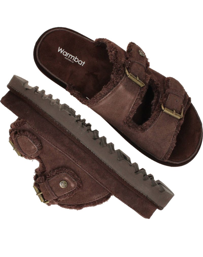 Warmbat Dysart Slippers Bruin Dames