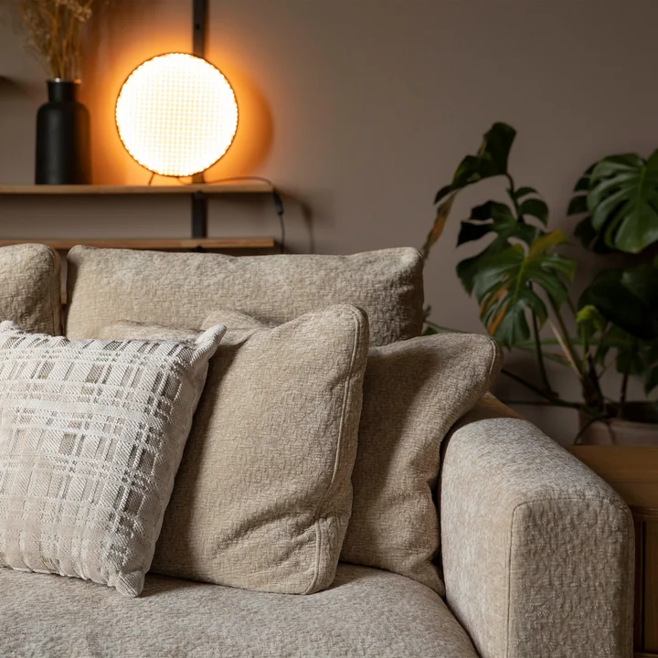 Zuiver - Sense 3-sitzer Sofa, grey soft
