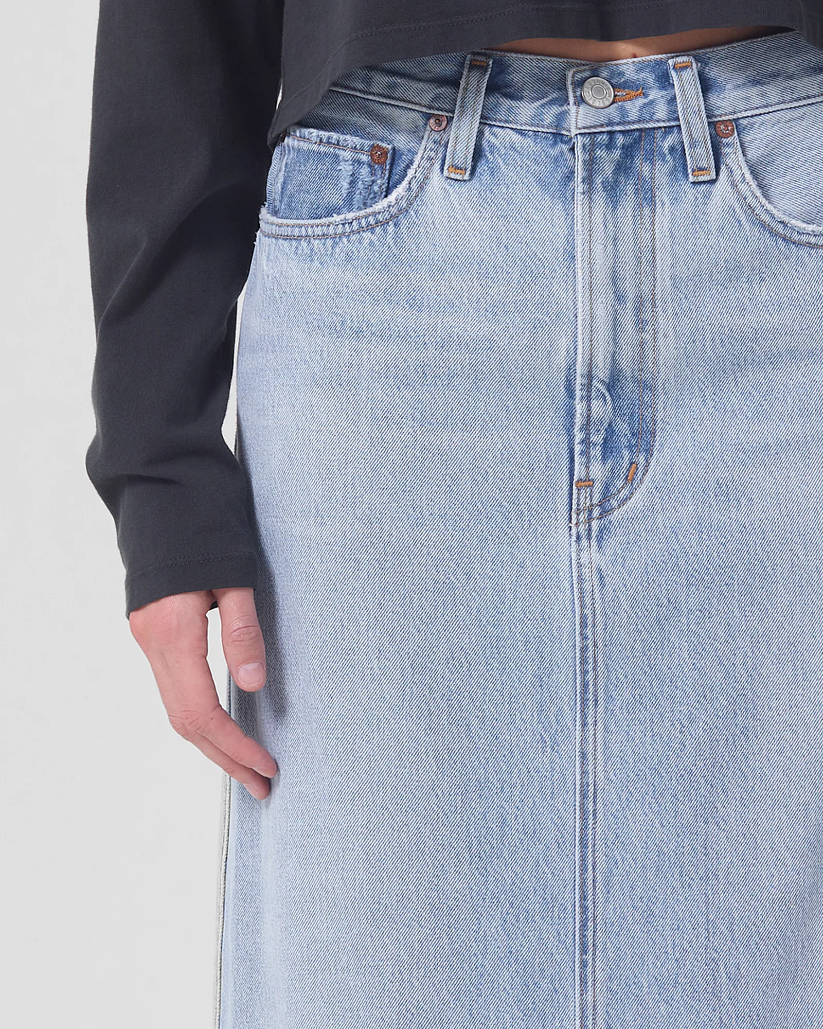 AGOLDE hilla skirt
