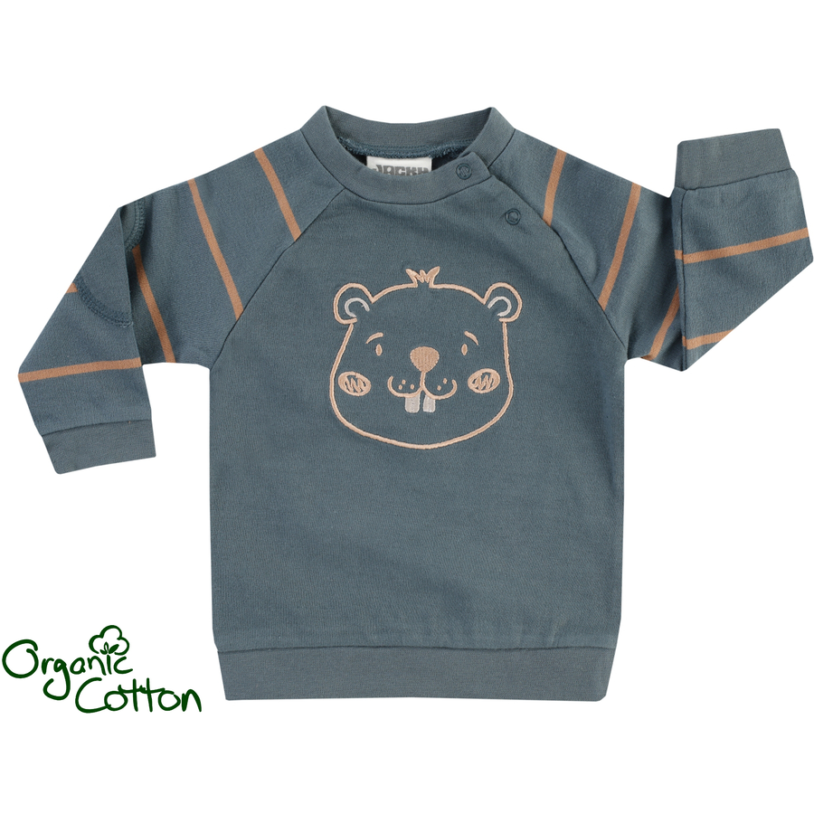 JACKY Sweatshirt BOYS IN THE WOOD petrolringel