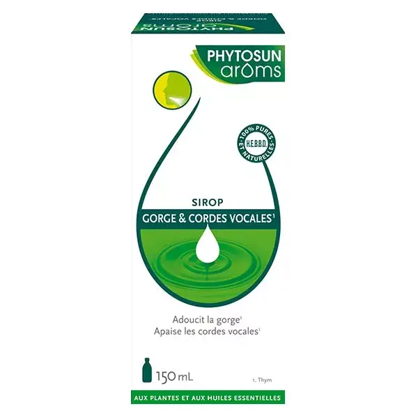 Xarope para Garganta e Cordas Vocais Phytosun Arôms 150ml
