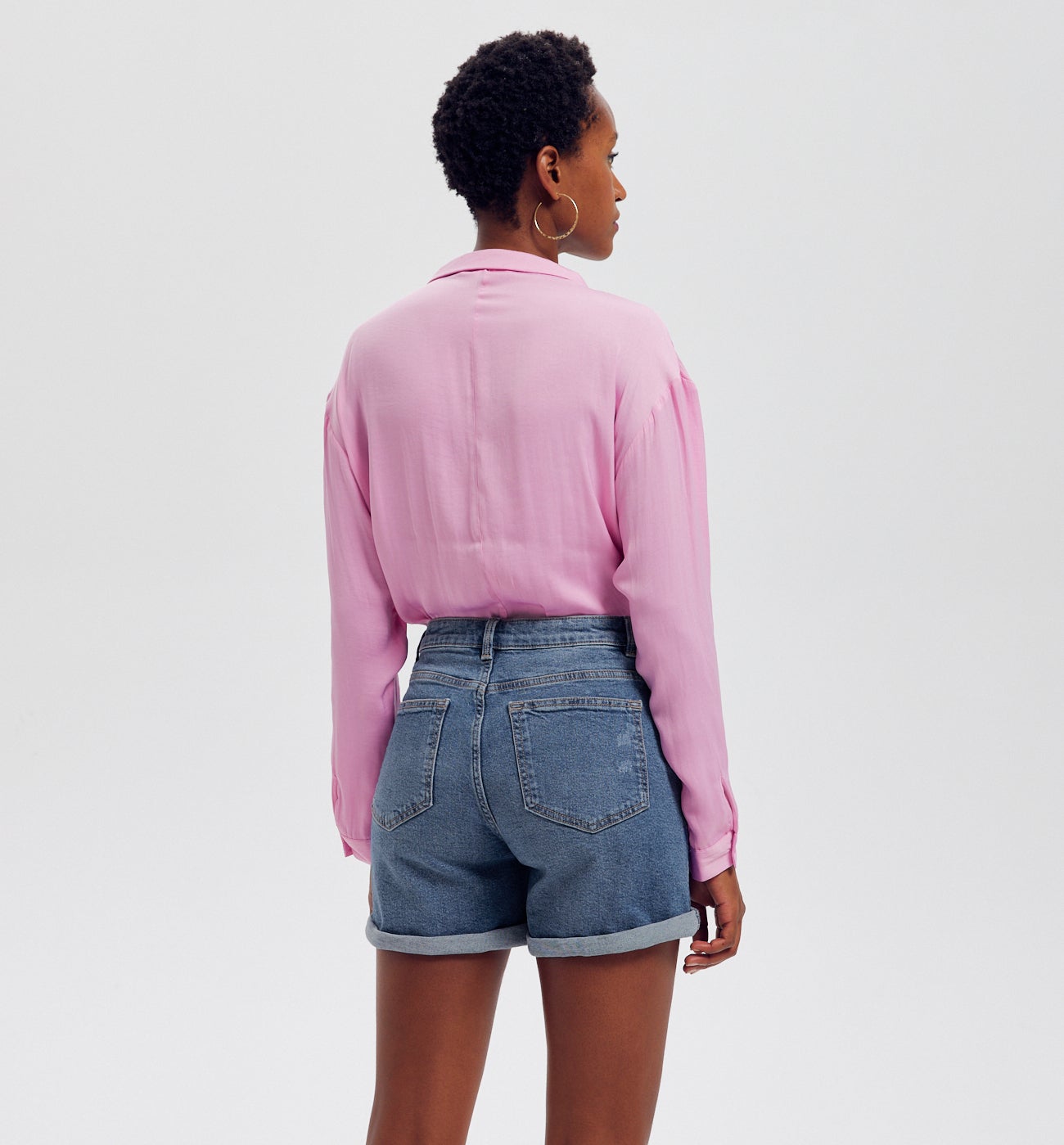 Short en jean Femme - Jean moyen