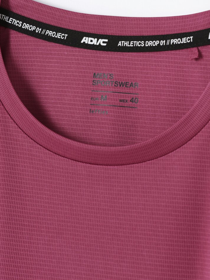 Camiseta esportiva - Rosa Pó