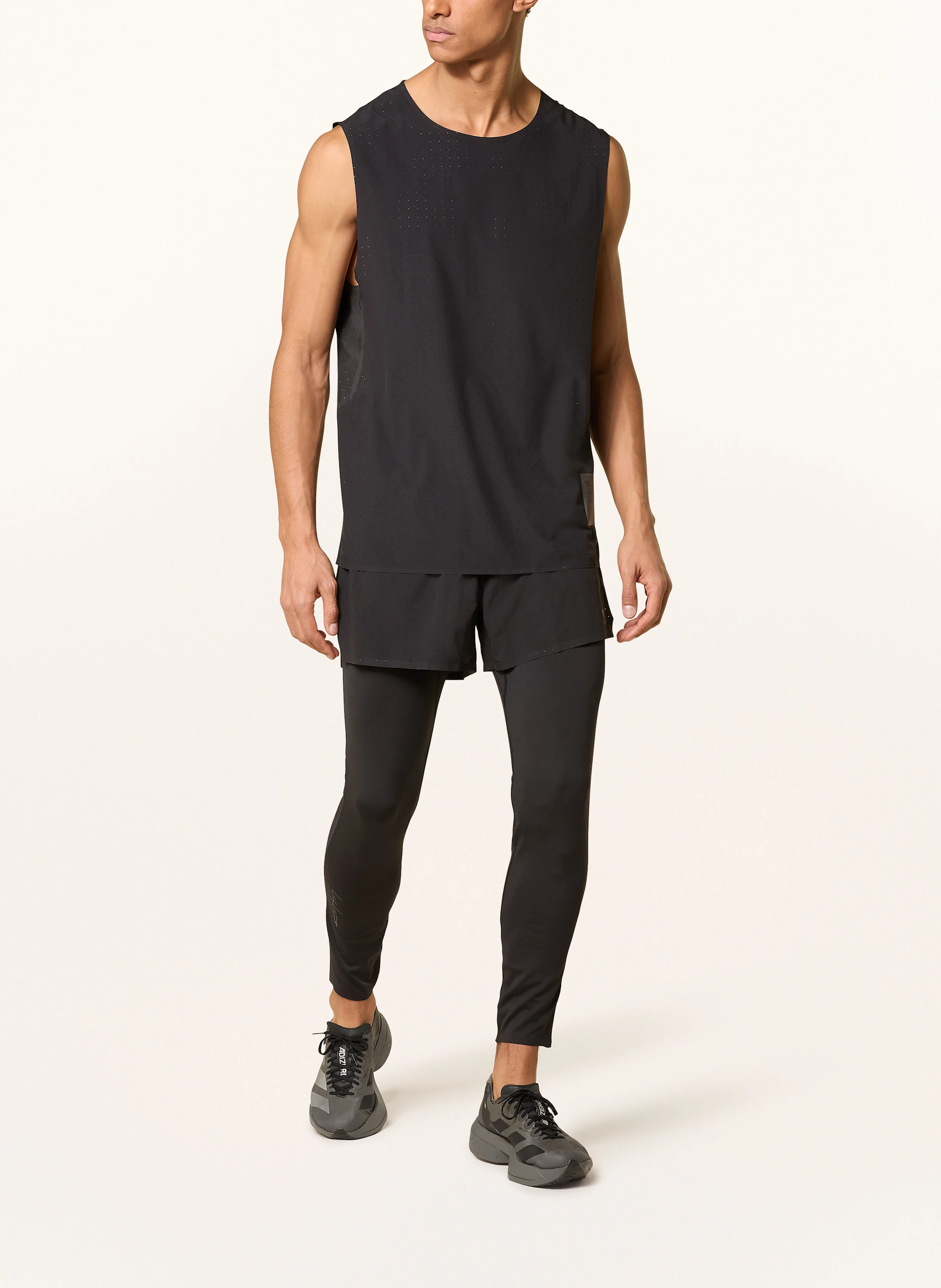 Y-3 2-in-1-Laufshorts