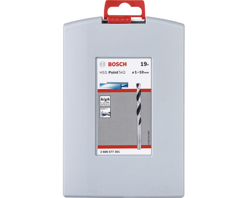 Bosch HSS PointTeQ 19-delige metaalborenset